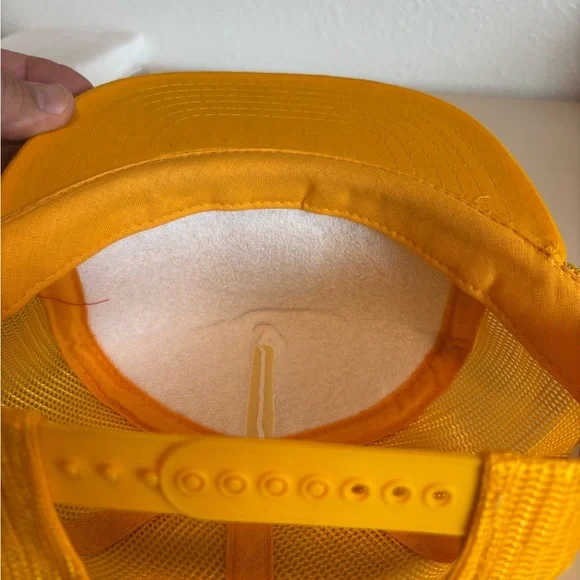 West Virginia Patch Trucker Hat - Yellow and White - Picture 4 of 4